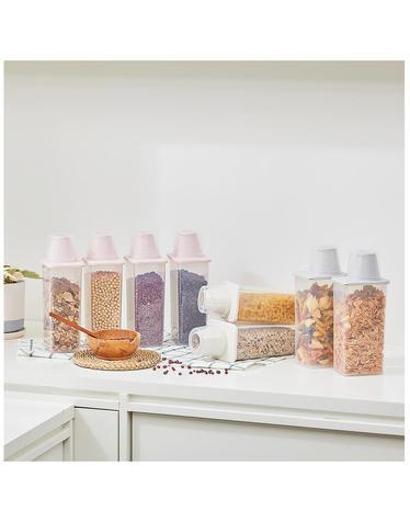 씨밀렉스 뉴컬러 도어미니 잡곡/보관통 1300ml 8개