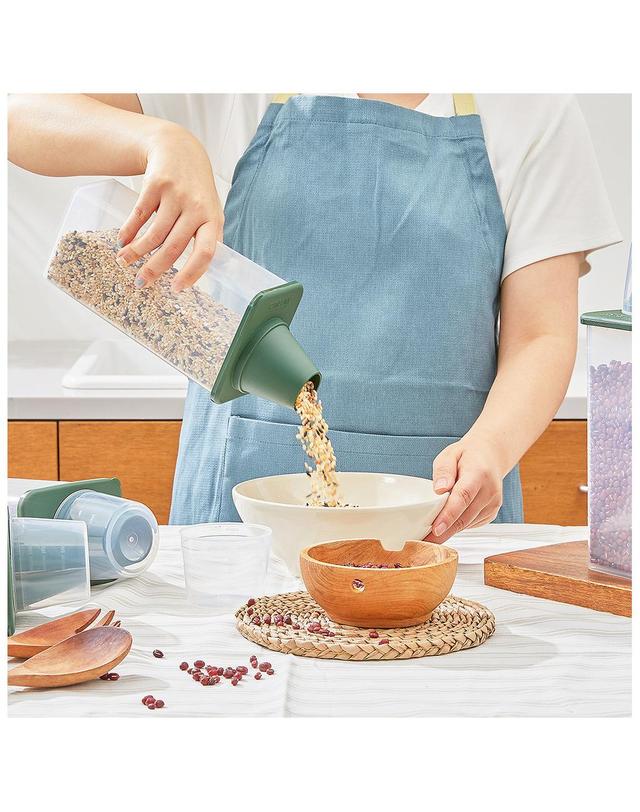 씨밀렉스 씨밀렉스 뉴컬러 도어미니 잡곡/보관통 1300ml 4개 착용컷