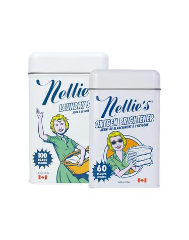 [넬리] 소다세제(100회)1.5kg + 산소표백제 900g