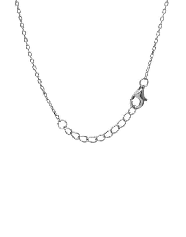 타리 마코이 [S by Tari] 투스타 별 목걸이 Two Star Necklace - Whitegold 실버 착용컷