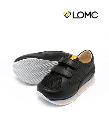 키즈 소가죽 운동화 아동 신발 SPECTRO BLACK