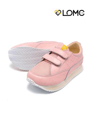 키즈 소가죽 운동화 아동 여아신발 SPECTRO LIGHT PINK