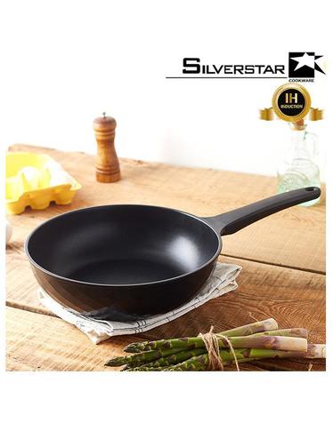 [SilverStar] 실버스타 오아이씨 인덕션IH 티타늄코팅 주물후라이팬 궁중팬 28cm