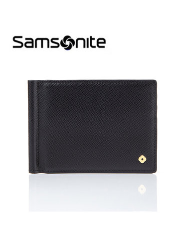 [Samsonite] 쌤소나이트  MORGAN MONEY CLIP BLACK