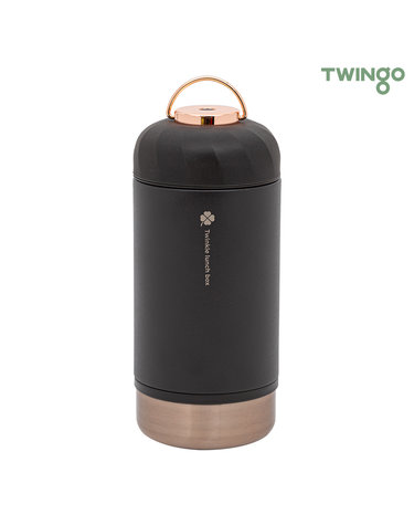 [TWINGO] 트윙고 뉴트윙클 보온도시락 죽통 1250ml 블랙