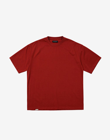 Classic Cotton T-Shirt - Deep Red