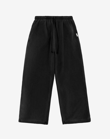 Wide Lounge Pants - Black