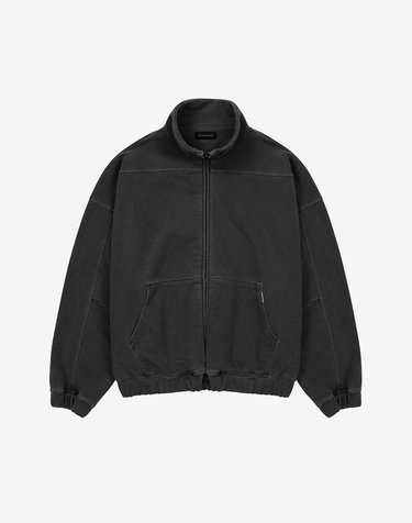 Paneled Jacket - Washed Black