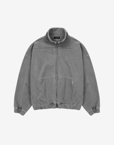 Paneled Jacket - Washed Grey