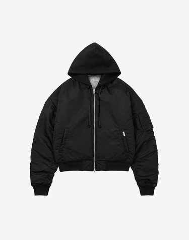 Reversible MA-1 Bomber Jacket - Black