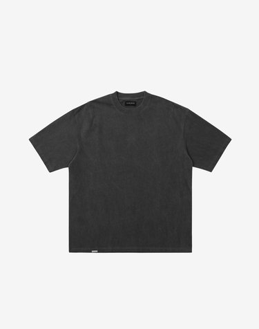 Classic Cotton T-Shirt - Washed Black