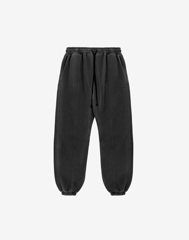 Washed Sweatpants - Black