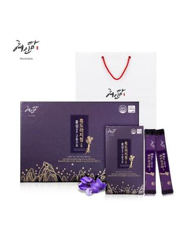 [혜인담] 홍삼담은 구증구포 흑도라지청 (10g*30포)