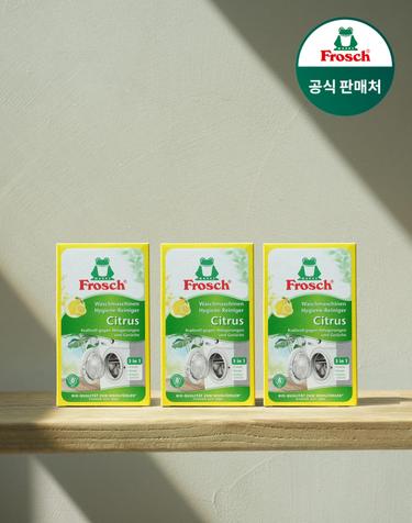 프로쉬 독일 세탁조 클리너 250g 3개