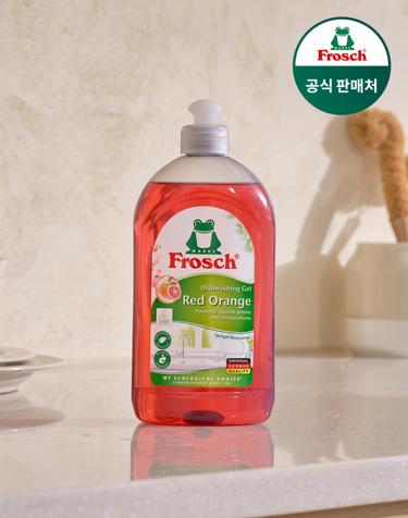 프로쉬 독일 맨손 주방세제 레드오렌지 500ml