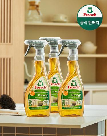 프로쉬 독일 다목적 오렌지 멀티클리너 500ml 3개 가전/가구