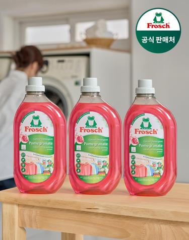 프로쉬 독일 석류 세탁세제(컬러케어) 1.5L 3개
