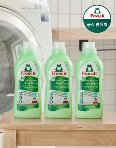 프로쉬 독일 알로에베라 섬유유연제 750ml 3개