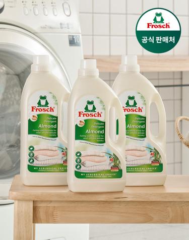 프로쉬 독일 아몬드 세탁세제(울/섬세) 1.5L 3개