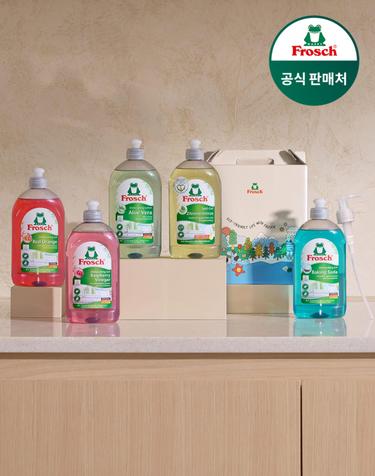 프로쉬 독일 주방세제 선물세트(주방세제 500ml 2개+전용펌프)
