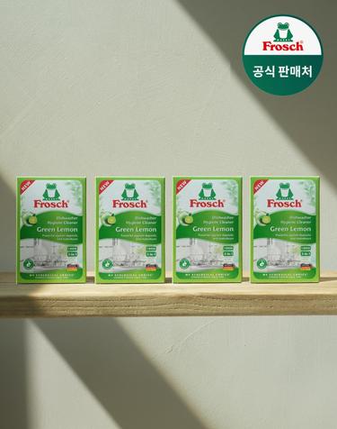 프로쉬 독일 식기세척기 클리너 125g 4개
