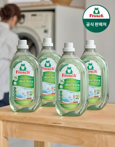프로쉬 독일 알로에베라 세탁세제 1.5L 4개