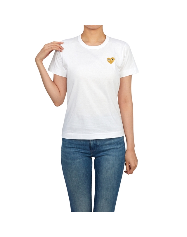 꼼데가르송 꼼데가르송 골드와펜 여성 반팔티셔츠 AZ T215 051 4 착용컷