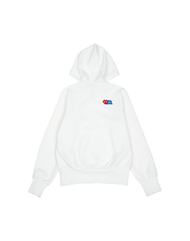 꼼데가르송 스크래치 X 인베이더 더블와펜 여성 후드 집업 AZ T333 051 3