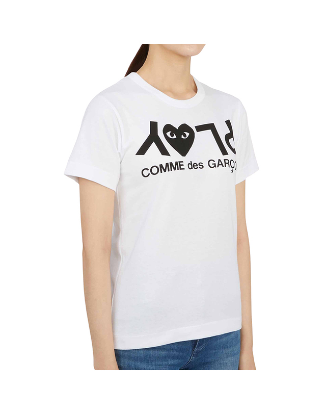 꼼데가르송 꼼데가르송 스크래치 여성 반팔티셔츠 AZ T067 051 1 착용컷