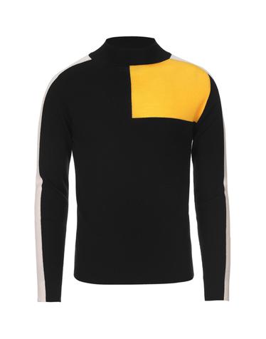 (UNISEX) COLORBLOCK POLA KNIT / MEN