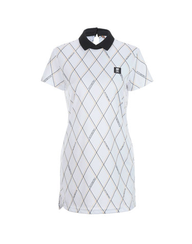 (WOMEN) IRREGULAR LOGO ONE-PIECE