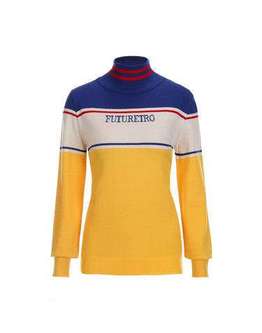 (UNISEX) RETRO POLA KNIT / WOMEN