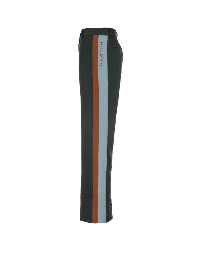 퓨처레트로 (WOMEN) RETRO COLORATION PANTS 그린 착용컷