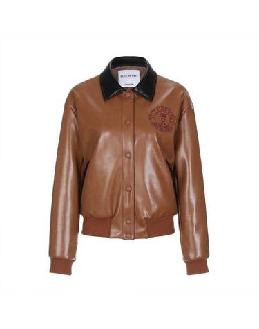 (UNISEX) STADIUM LEATHER JUMPER / MEN