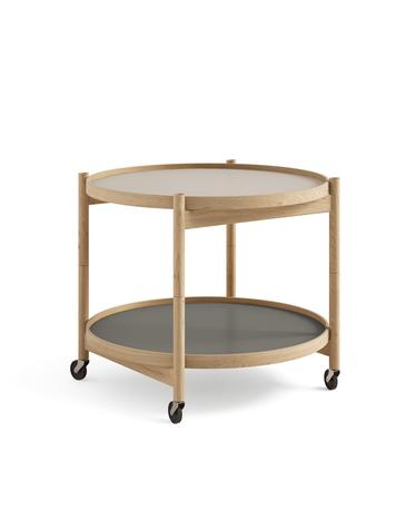 Tray Table 60 Oiled oak Light Grey/Dark Grey