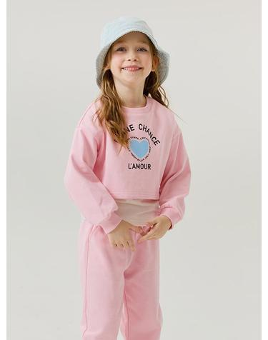 루즈핏레이어드상하복(핑크)