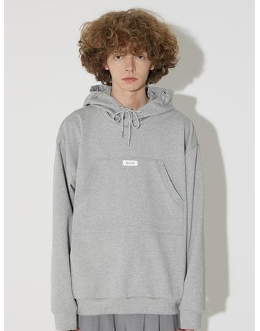 Chest Pocket Logo Hoodie(Gray)