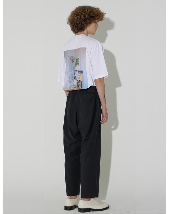 밀린 Painting P.I.C Back Printing T-Shirt 착용컷