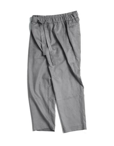 Suede spring pant(Charcoal gray)
