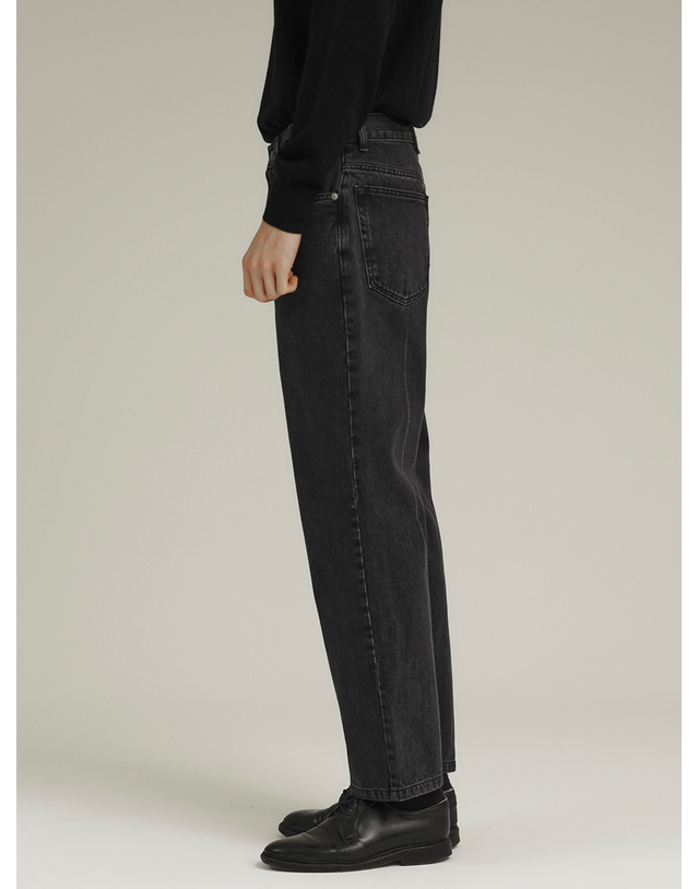 필시크 CONE MILL DENIM PANTS (Black) 블랙 착용컷