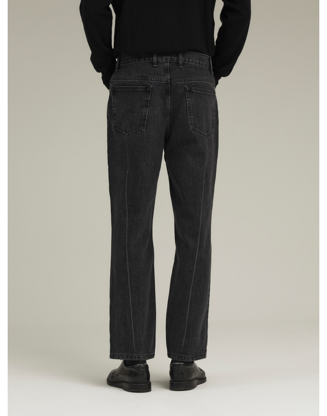 필시크 CONE MILL DENIM PANTS (Black) 블랙 착용컷
