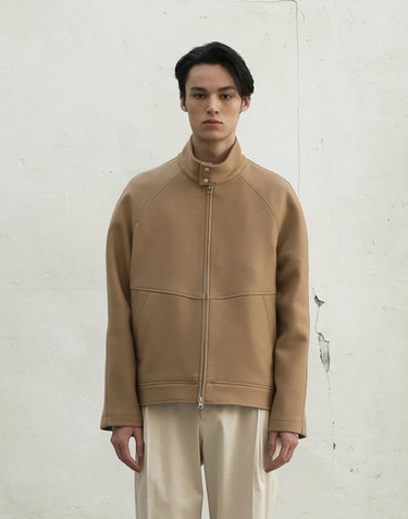 BELLANDI HARRINGTON JACKET(BEIGE)