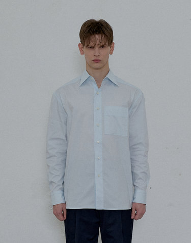 COMFORT SILHOUETTE SHIRTS (Light blue)