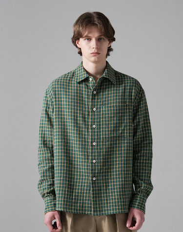 PANAMA CHECK SHIRT (GREEN)