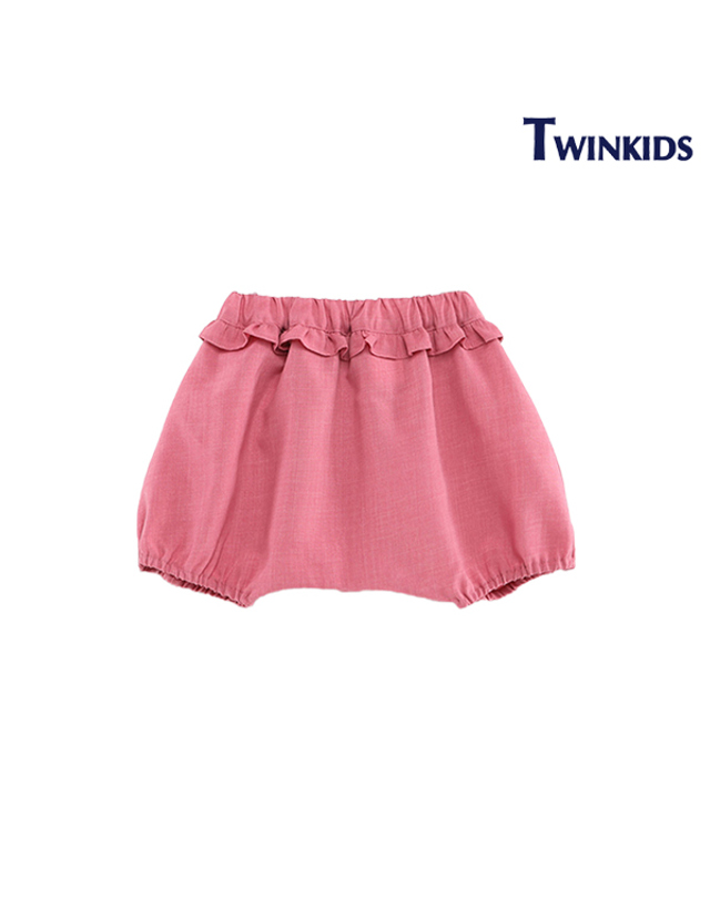 트윈키즈 [TWINKIDS] 프릴블루머(T8MB9P85_PK) 착용컷