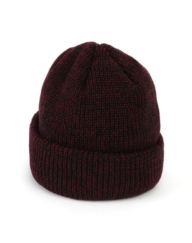언더컨트롤 겨울 숏비니 BEANIE / MARINE FIT / U STRAP / BLEND WINE 착용컷
