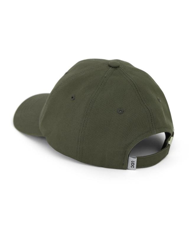 언더컨트롤 코튼 로고 볼캡 SLICE UDC / AUTHENTIC B B / BRUSH OLIVE 착용컷