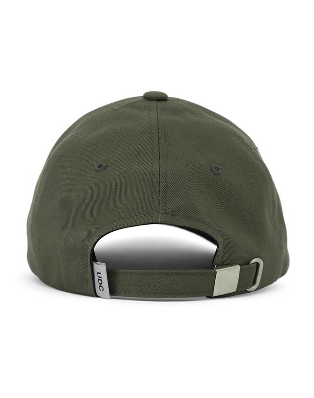 언더컨트롤 코튼 로고 볼캡 SLICE UDC / AUTHENTIC B B / BRUSH OLIVE 착용컷