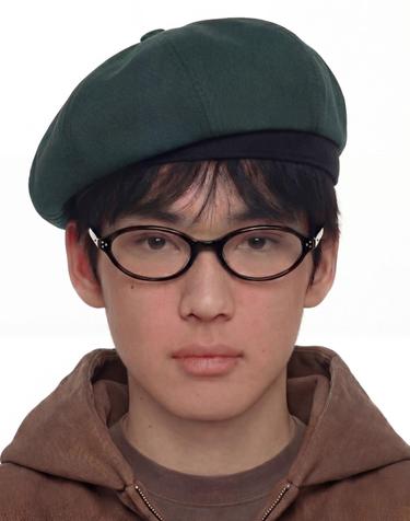 코튼 사이즈 조절 베레모 BERET / WEB STRAP / GREEN