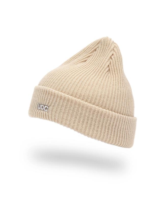 언더컨트롤 루즈핏 비니 BEANIE / LONG TAIL / BOX LOGO / F OATMEAL 착용컷